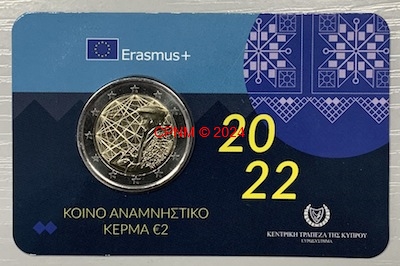Coincard FR 2 euros BELGIQUE 2022 - Version Française - Secteur